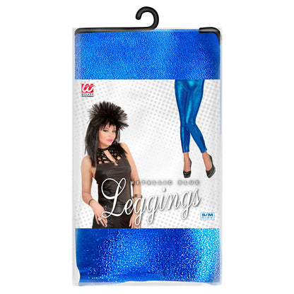 "BLAU METALLIC LEGGINGS"