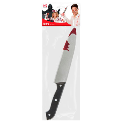 Blutiges Messer 30 cm von Widmann als Horror-Kostümrequisite – Detailansicht