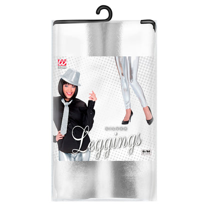 "SILBERNE METALLIC LEGGINGS"