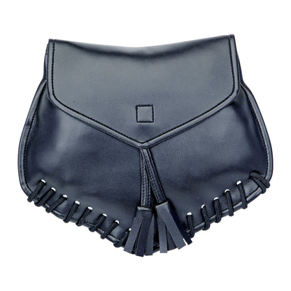 Widmann schwarze Gürteltasche aus Kunstleder – Produktansicht