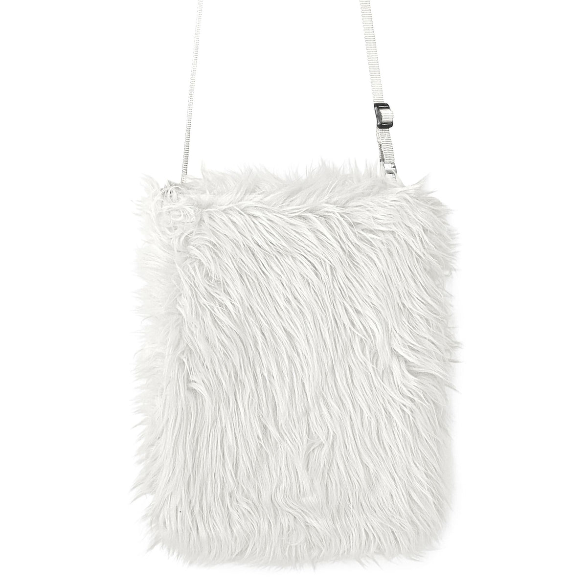 Weisse Plüsch-Handtasche von Widmann – Produktansicht