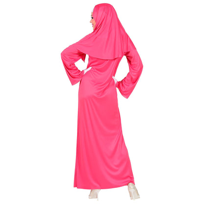 "PINKE NONNE" (Gewand, Haube, Handschuhe)