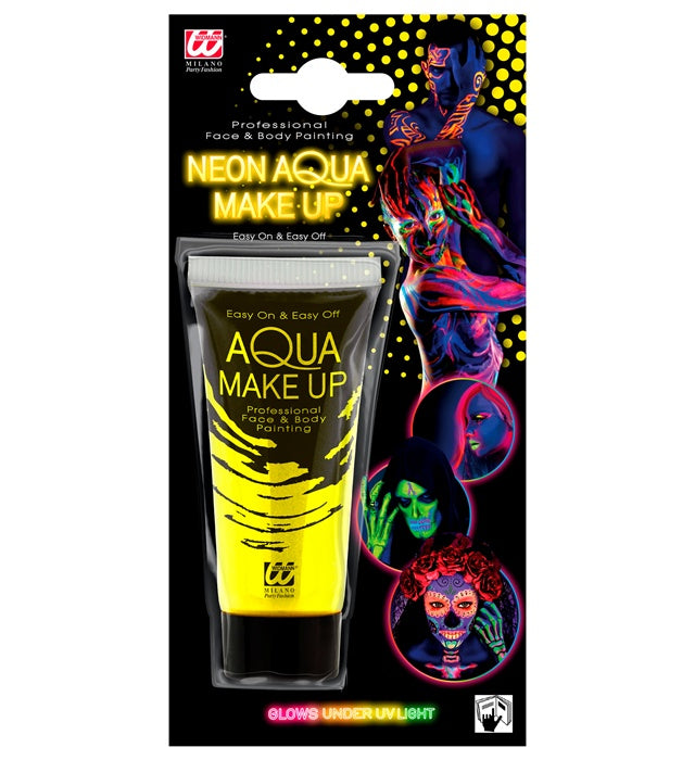 "NEON GELBES AQUA MAKE UP IN TUBE" 30 ml