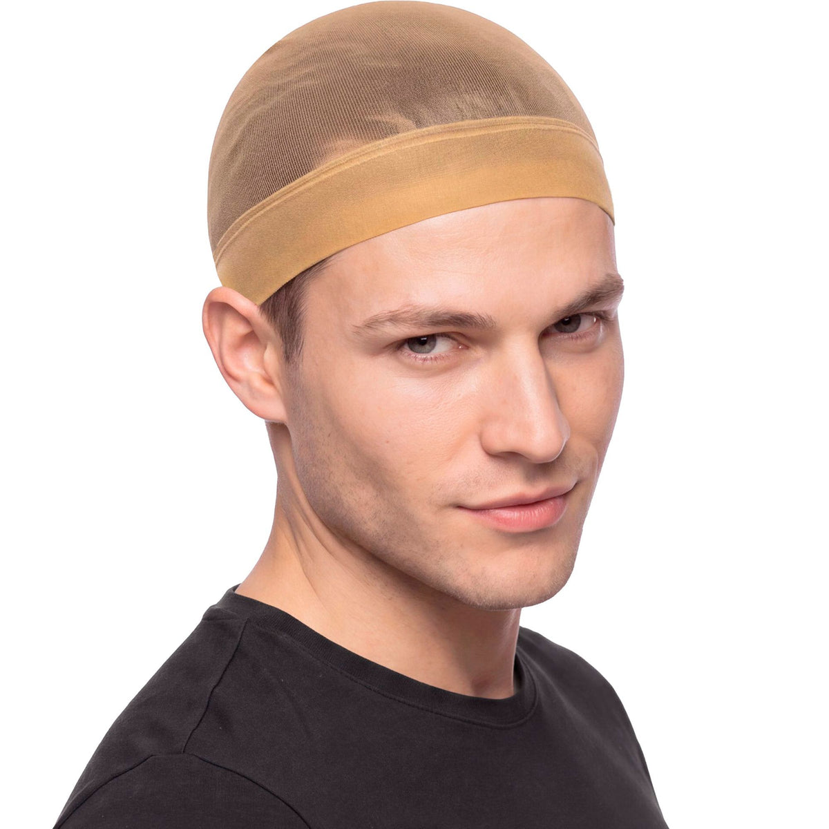 "Set von 2 HAUTFARBENEN HAARNETZEN FÜR PERÜCKEN"
