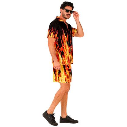 "SUMMER PARTY FASHION" (Hemd, Shorts)