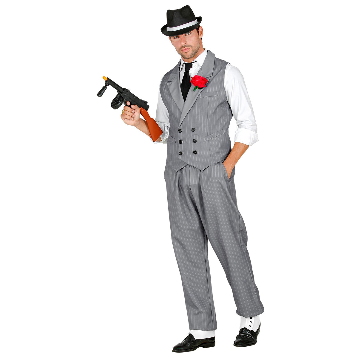 "GANGSTER" (Weste, Hose, Krawatte)