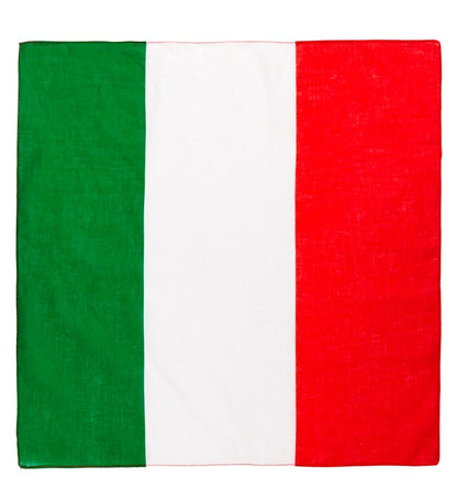 Italien Bandana 55 x 55 cm aus 100 % Baumwolle von Widmann – Detailansicht
