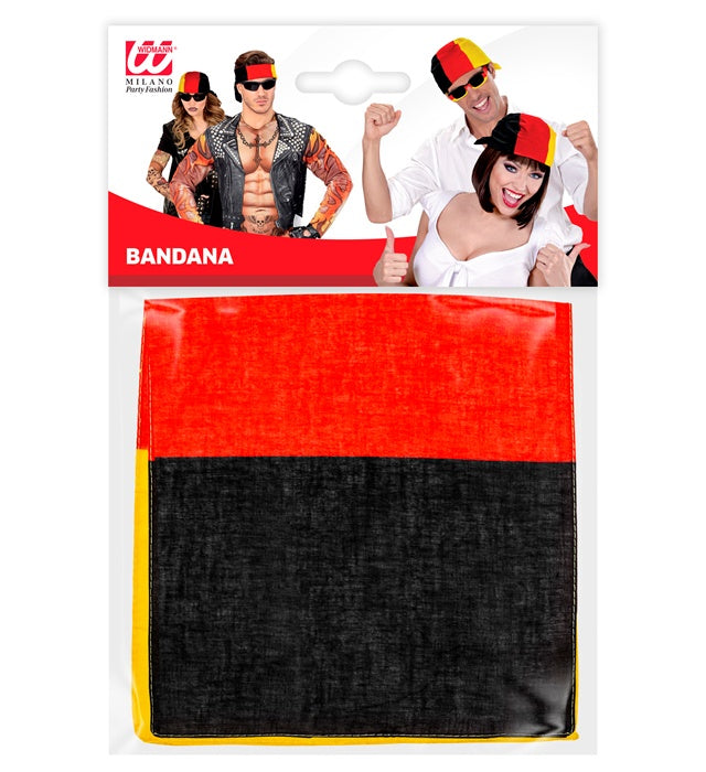 "DEUTSCHLAND BANDANA" 55x55 cm - 100% Baumwolle