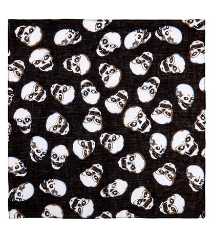 "SKULLS BANDANA" 55x55 cm - 100% Baumwolle