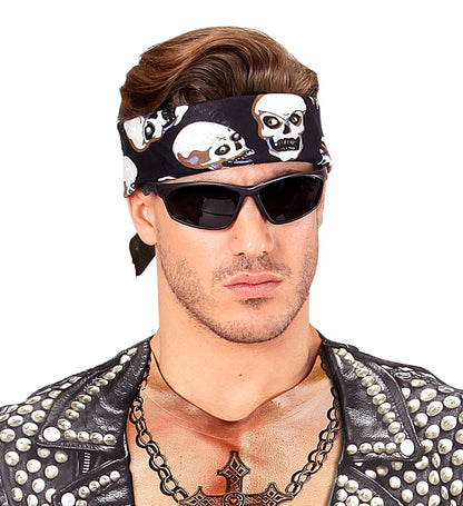 "SKULLS BANDANA" 55x55 cm - 100% Baumwolle