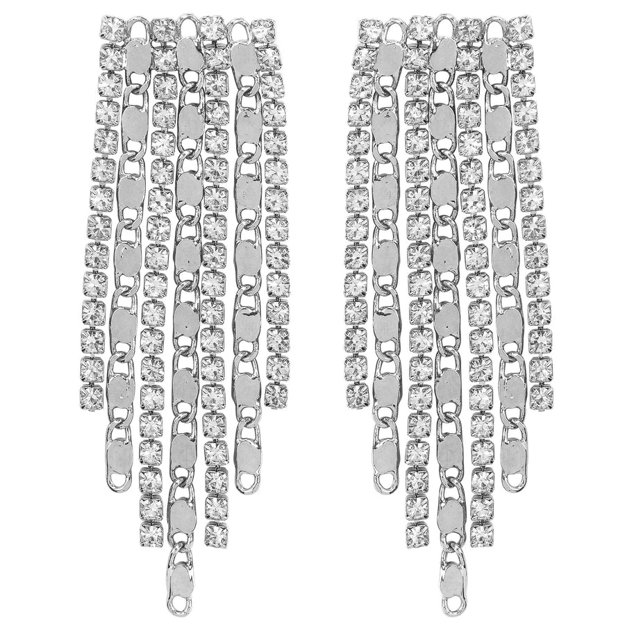 "OHRRINGE KETTEN AUS STRASS"