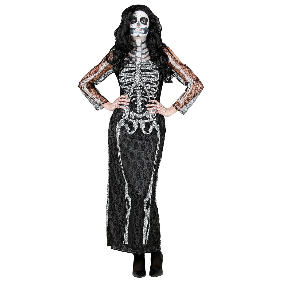 "SKELETT" (Kleid aus Spitze)