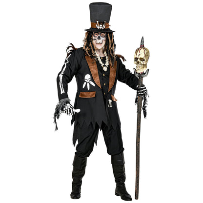 "VOODOO PRIESTER" (Oberteil mit Weste, Hut)