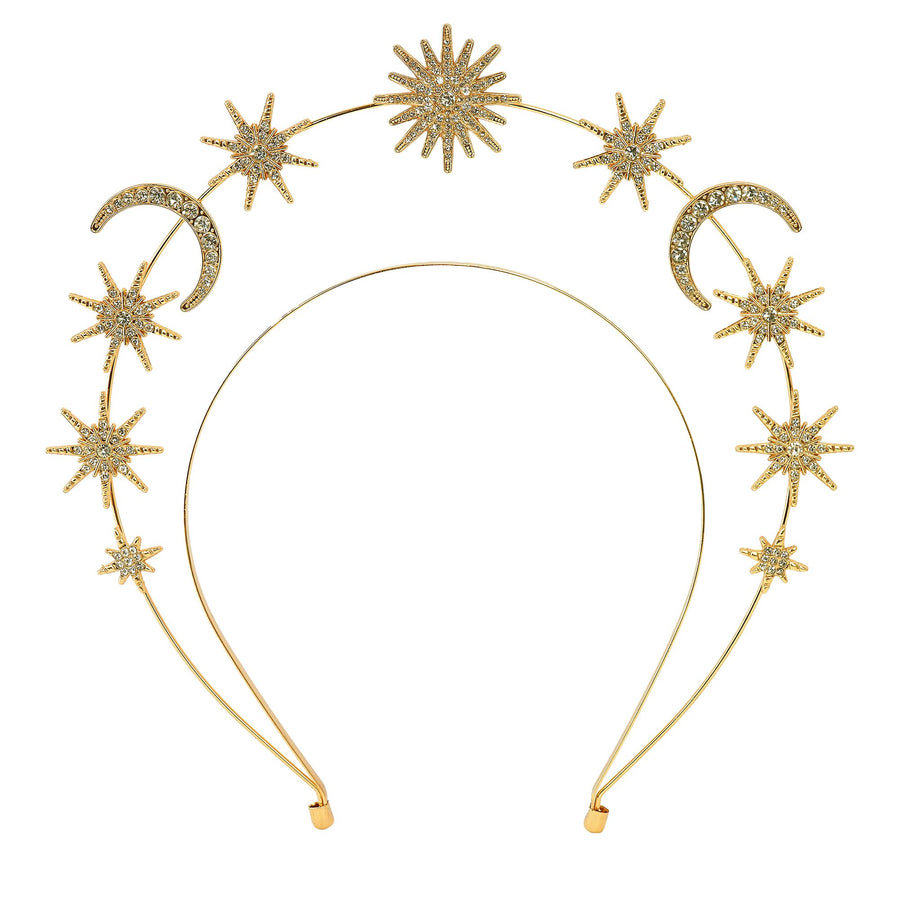Mystisches goldenes Diadem von Widmann – Produktansicht
