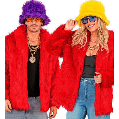 "ROTE PLÜSCHJACKE"