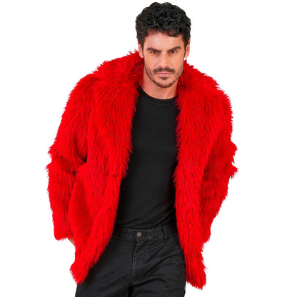 "ROTE PLÜSCHJACKE"