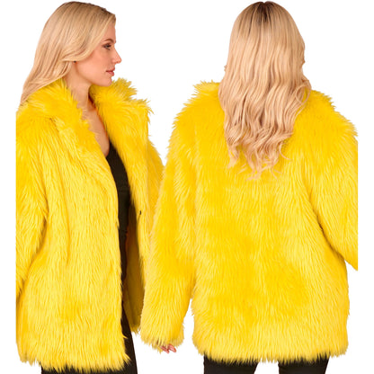 "GELBE PLÜSCHJACKE"