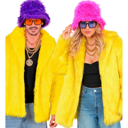 "GELBE PLÜSCHJACKE"