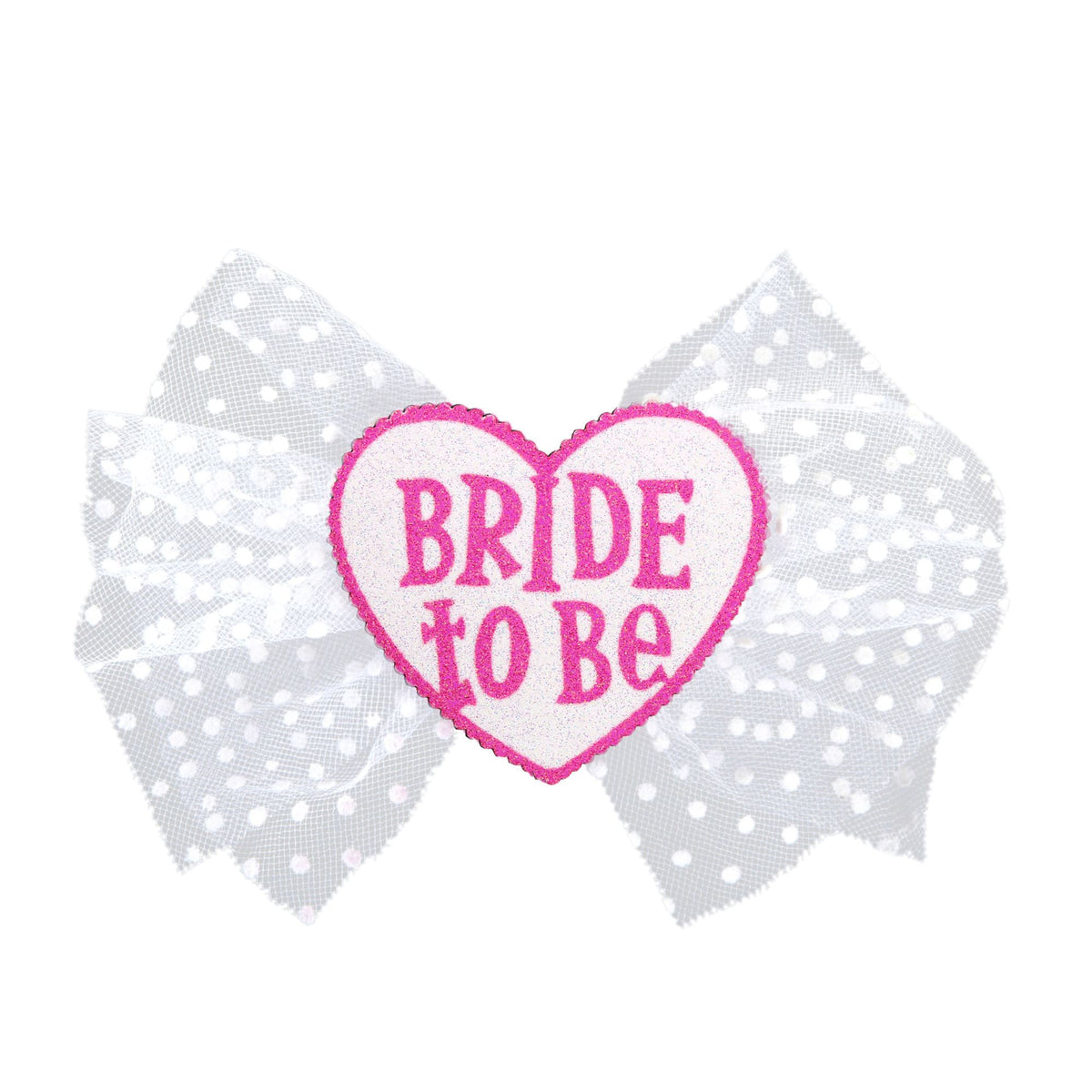Widmann weisse Haarklammer Bride to Be für Braut – Produktansicht
