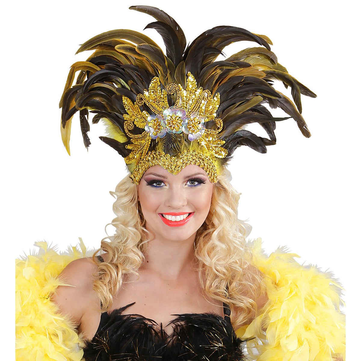 Widmann Federschmuck Inka Show mit Federn – Detailansicht