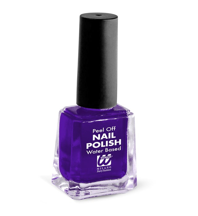 "VIOLETTER NAGELLACK - PEEL OFF AUF WASSERBASIS" Display Box - 8 ml