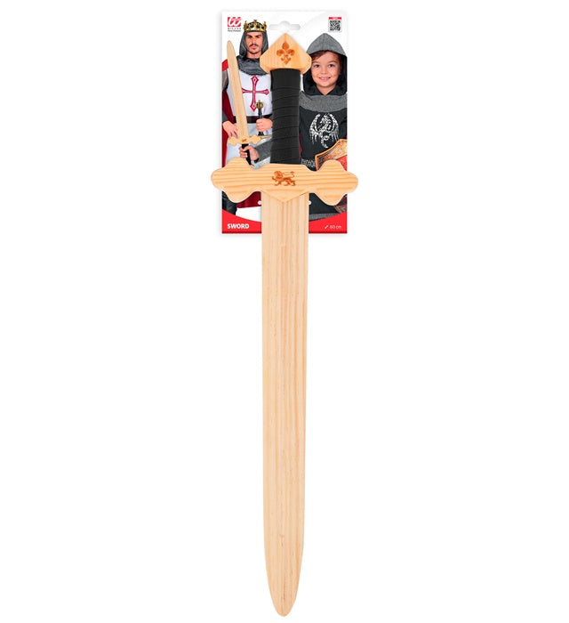 Widmann Ritterschwert aus Holz 60 cm – Detailansicht