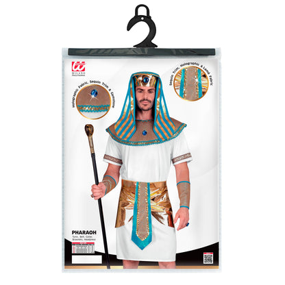 "PHARAOH" (Tunika, Gürtel, Halskragen, Kopfbedeckung)