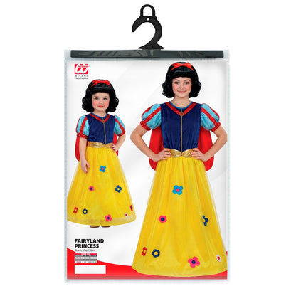 "MÄRCHENPRINZESSIN" (Kleid, Umhang, Gürtel)