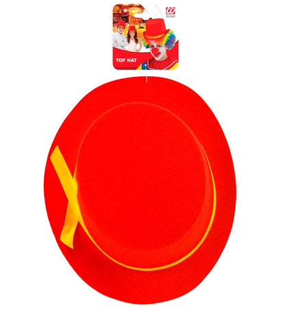 "ROTE ZYLINDER AUS FILZ" 11cm - Kindergröße