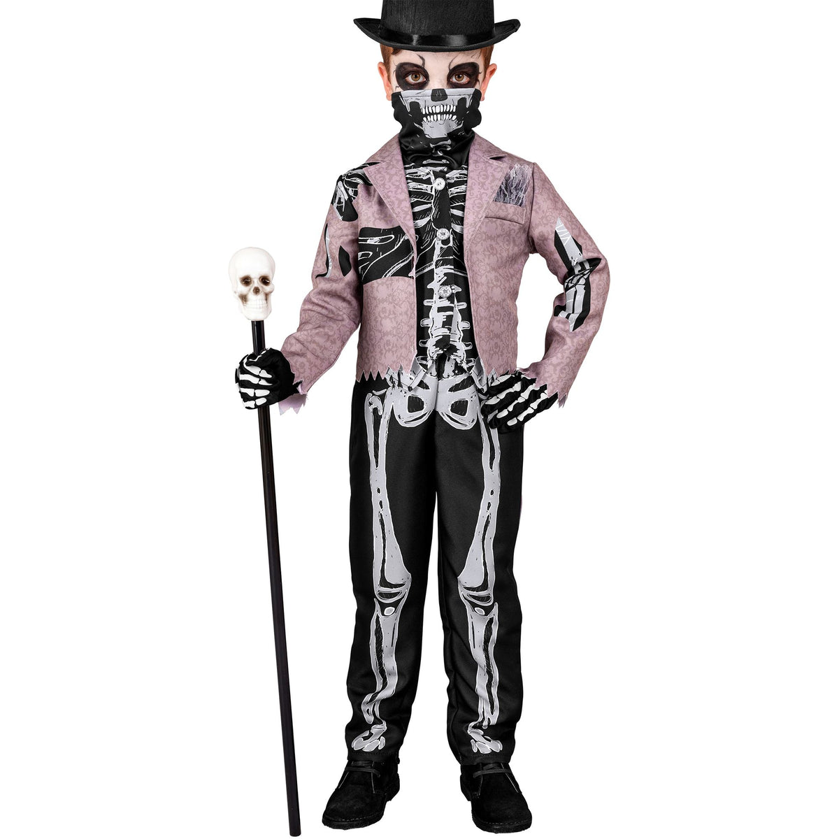 "SKELEGROOM" (Frack mit Weste, Hose, Maske)