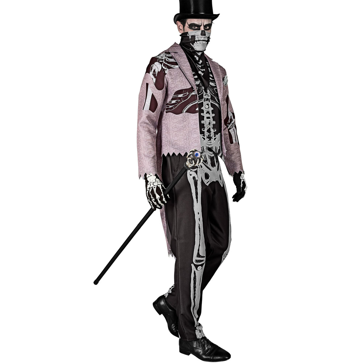 "SKELEGROOM" (Frack mit Weste, Hose, Maske)