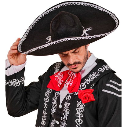 "SOMBRERO" aus Filz - 53 cm
