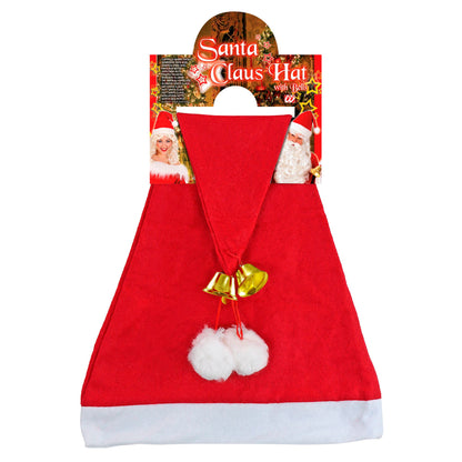 "WEIHNACHTSMANNMÜTZE MIT GLÖCKCHEN"