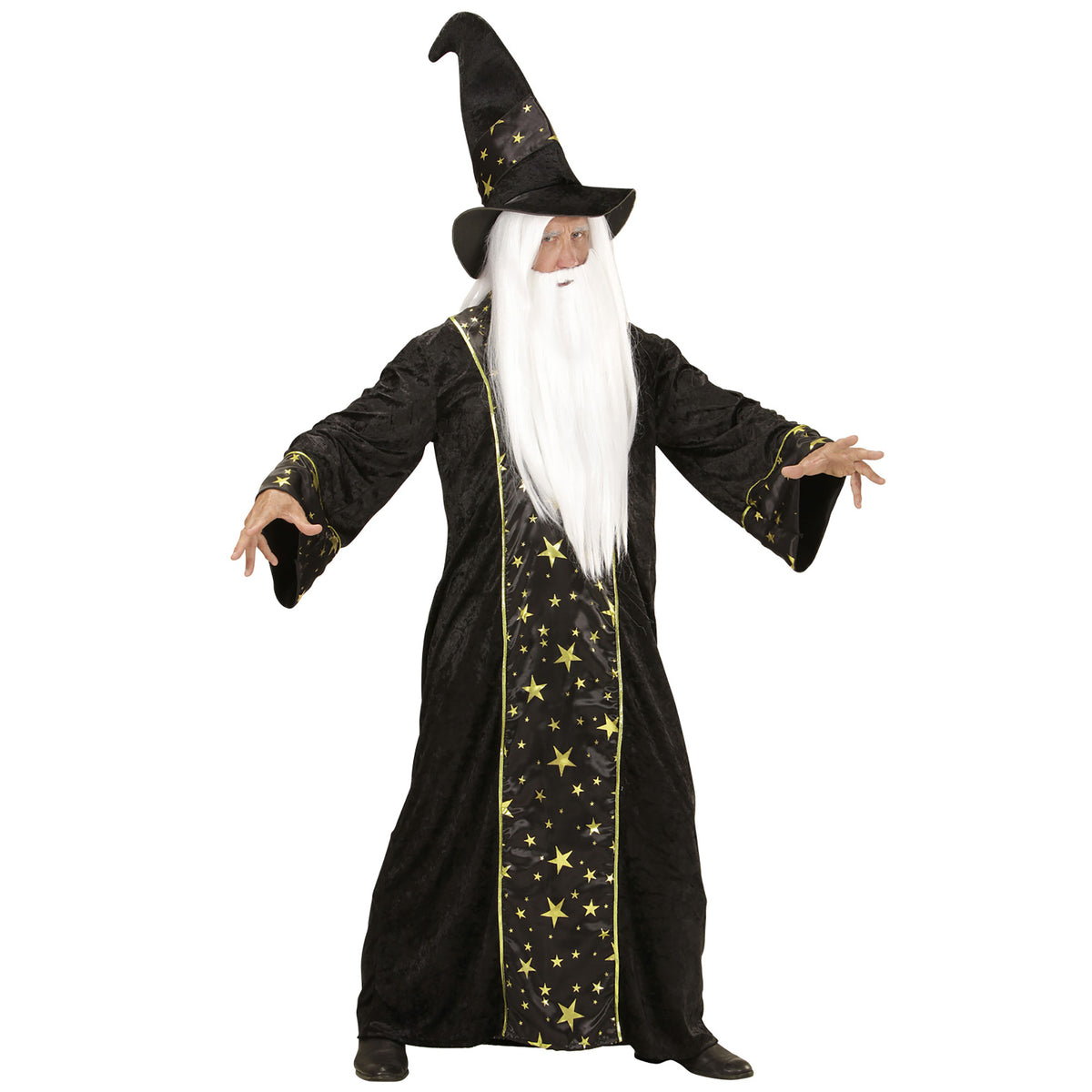 "FANTASY ZAUBERER" (Robe, Hut)