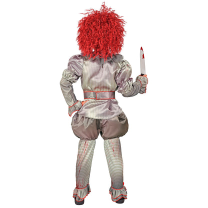 "HORROR CLOWN" (Hemd, Hose, Shorts, Gürtel, Überschuhe)