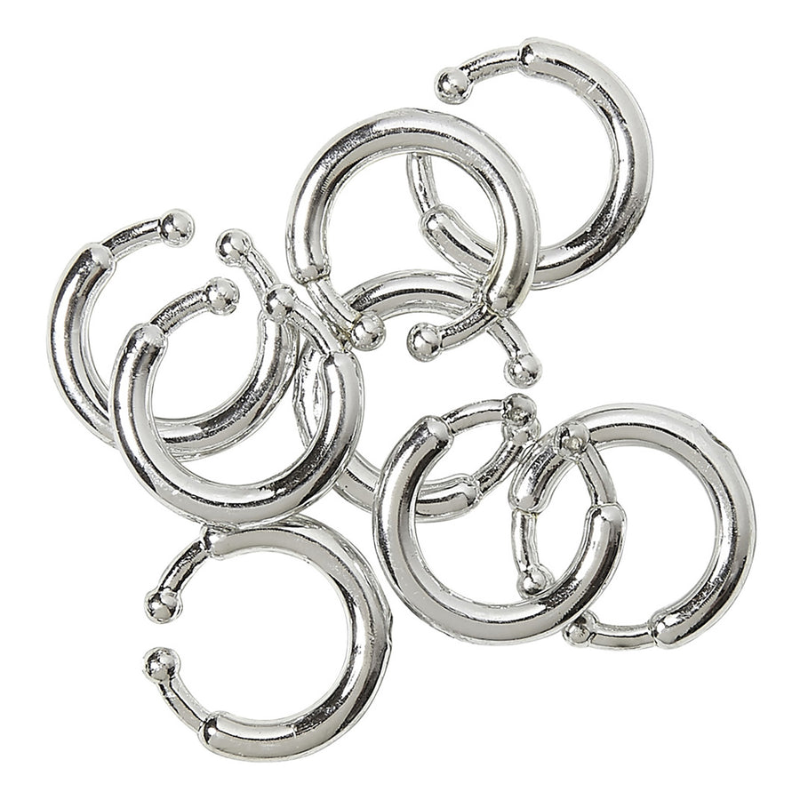 Widmann 8er-Set Clip-Piercings in Silber – Produktansicht