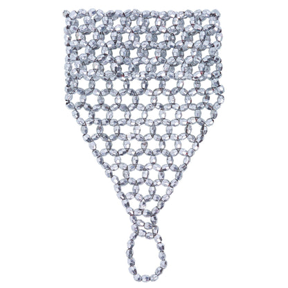 "DIANETTEN-ARMBAND MIT PERLEN" silber