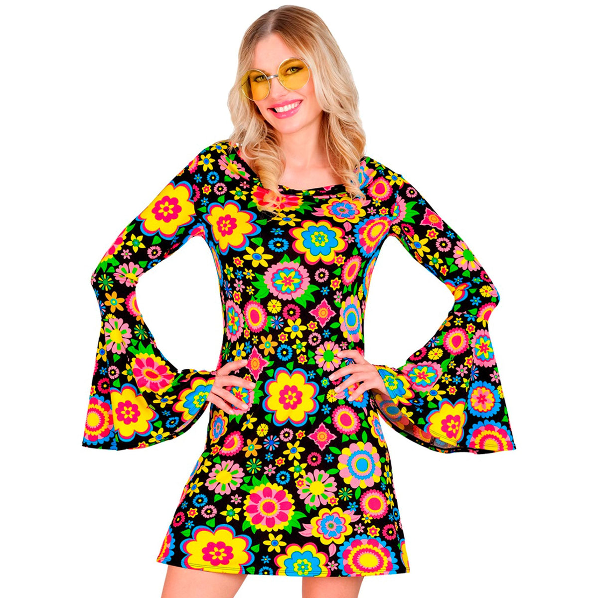 "THE 60s FASHION -colorful flowers" (Kleid)