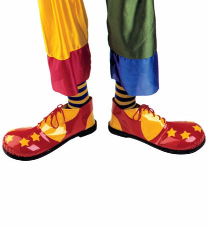 "PROFESSIONELLE CLOWNSSCHUHE" mit Gummisohle - in 4 Farben sort.