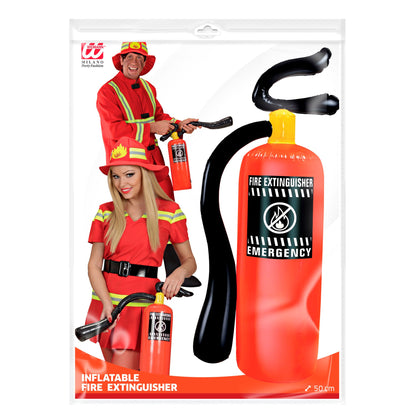 "AUFBLASBARER FEUERLÖSCHER" 50 cm