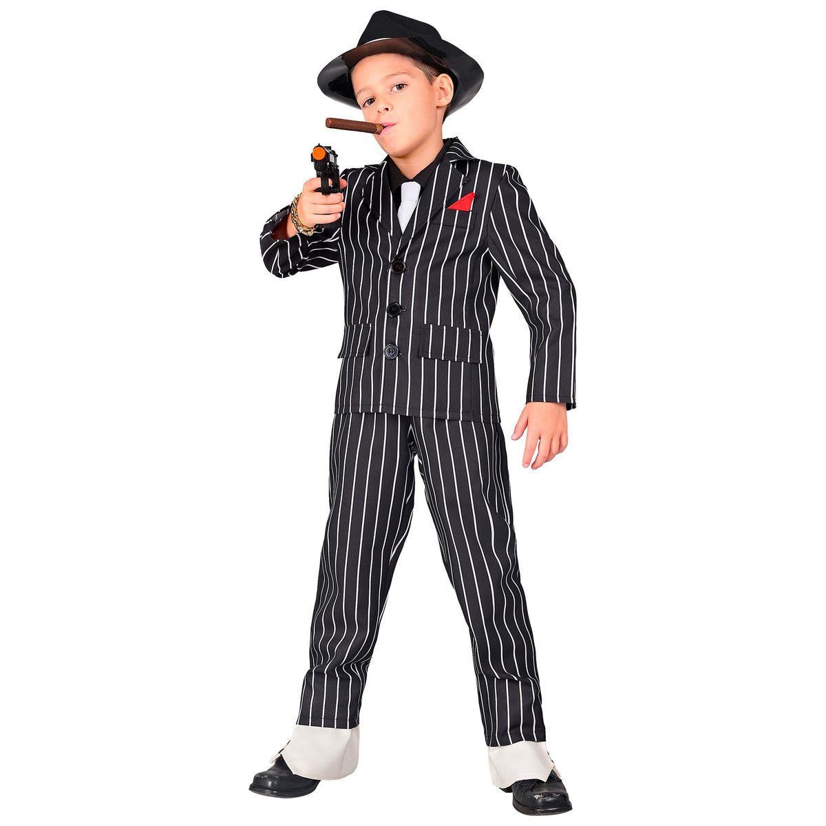 "GANGSTER" (Jackett, Hemd mit Krawatte, Hose)