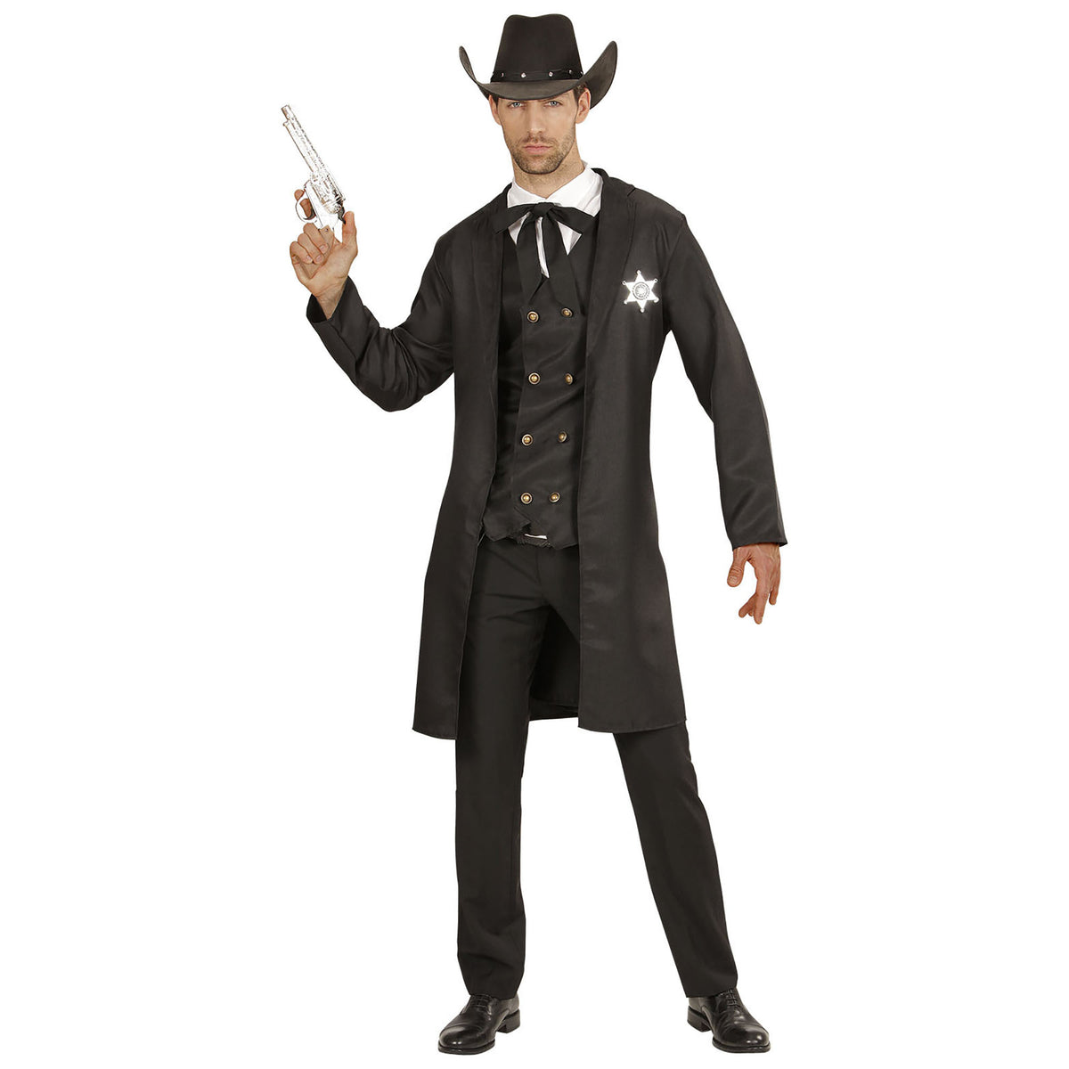 "SHERIFF" (Mantel, Weste, Kragen,String-Tie)