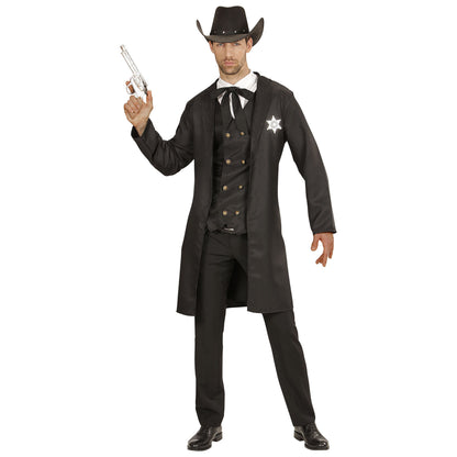 "SHERIFF" (Mantel, Weste, Kragen,String-Tie)