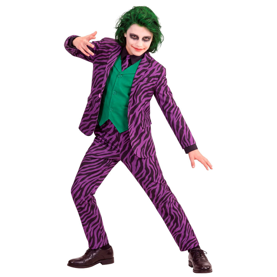 Widmann Evil Clown Kostüm mit Jacke Weste Hose und Krawatte