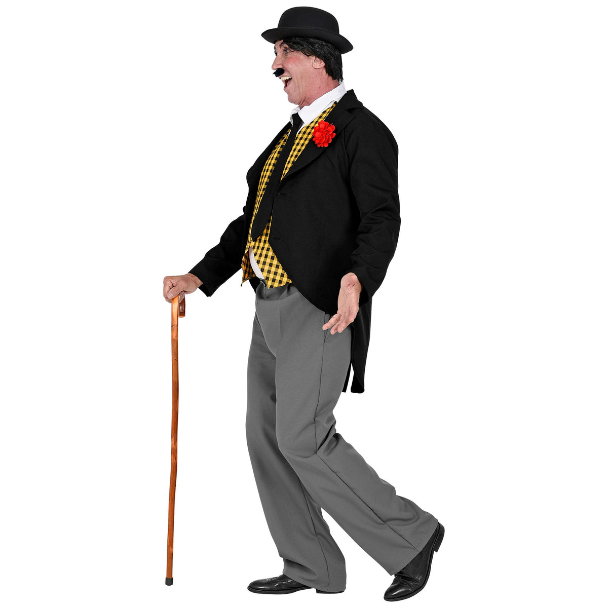 "CHARLIE" (Frack mit Blumenbrosche, Kragen mit Weste, Hose, Krawatte)