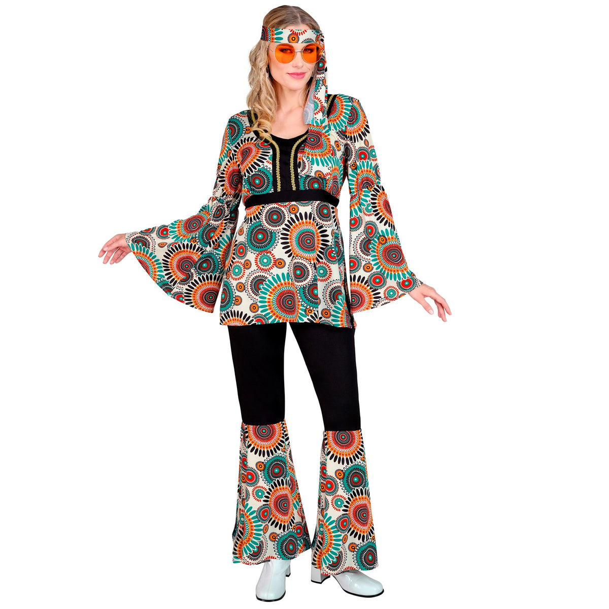 "THE 60s FASHION - vintage" (Oberteil, Hose, Stirnband)