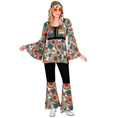 "THE 60s FASHION - vintage" (Oberteil, Hose, Stirnband)