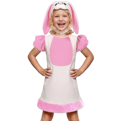 Widmann Häschenkostüm für Kinder mit Kleid und Hasenohren-Kopfbedeckung – Produktansicht