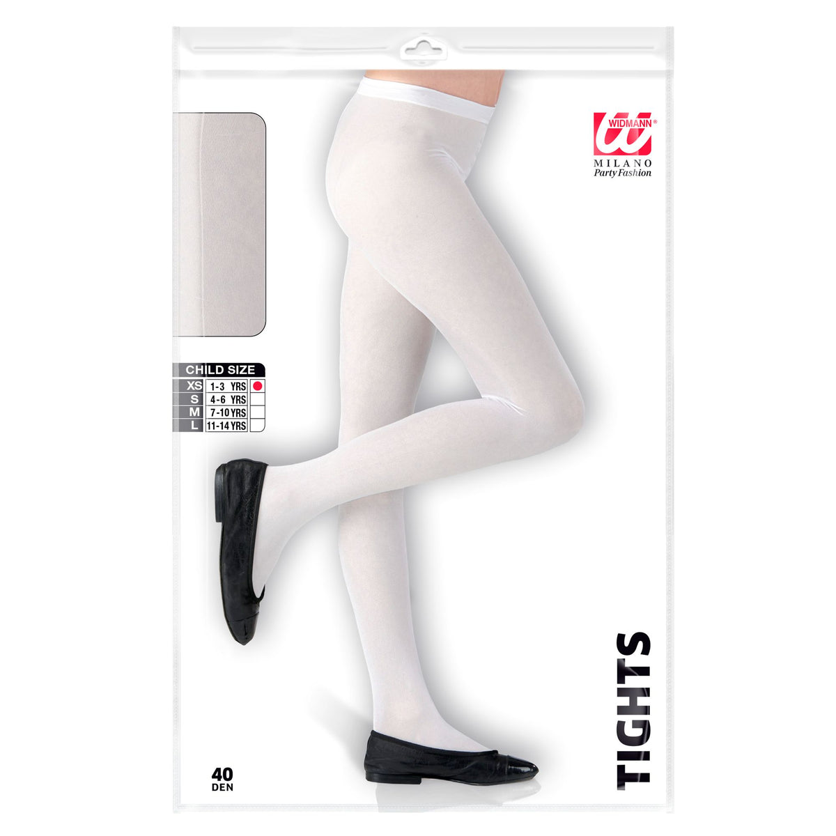 "STRUMPFHOSE WEIß" 40 DEN
