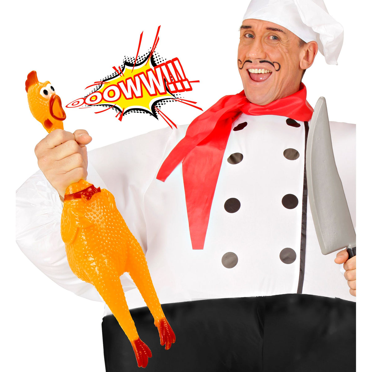 "GACKERENDES HUHN" 38 cm